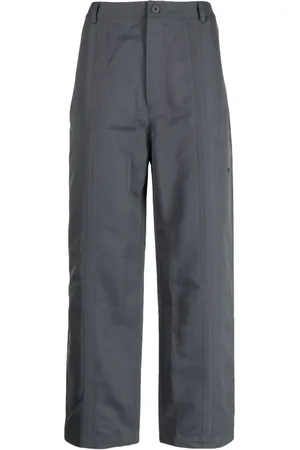Off-Duty Logo-embroidered straight-leg trousers