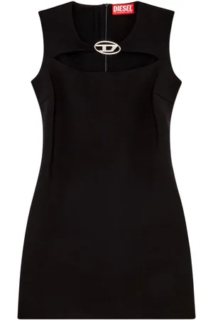 Diesel D-Reams logo-plaque minidress