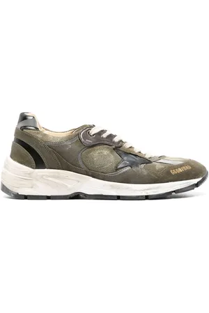 Golden Goose Running Dad panelled sneakers