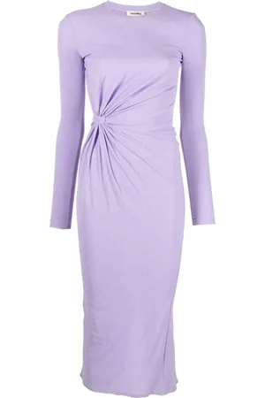 Nanushka Licio gathered jersey dress