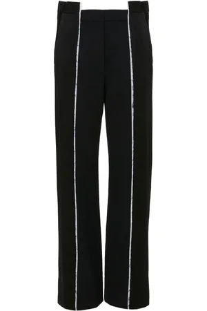 Victoria Beckham Straight-leg deconstructed trousers