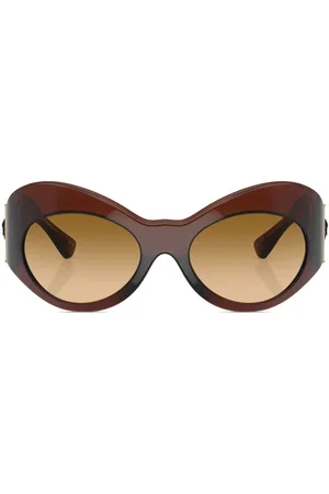 VERSACE Medusa Head oversize-frame sunglasses
