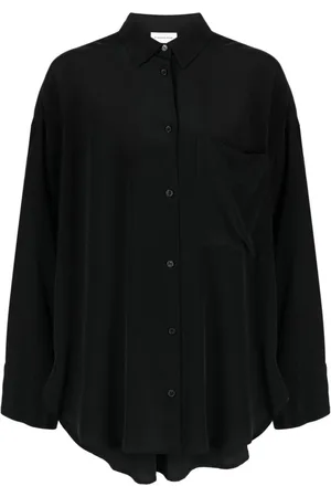 By Malene Birger Derris silk long-sleeve blouse