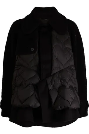 JNBY Heart-motif quilted puffer jacket