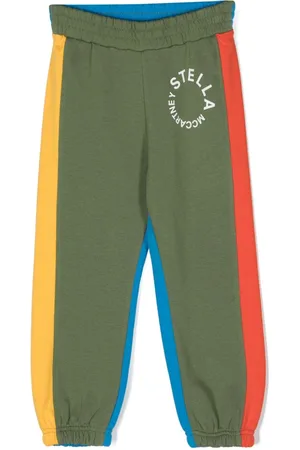Stella McCartney Logo-print cotton blend track pants
