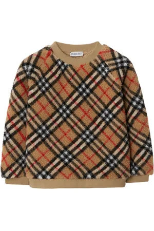 Burberry Vintage Check fleece sweatshirt