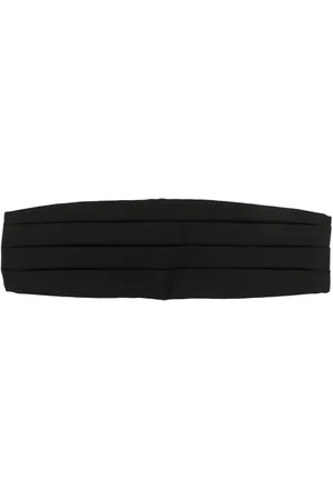 Thom Browne Pintucked mohair cummerbund