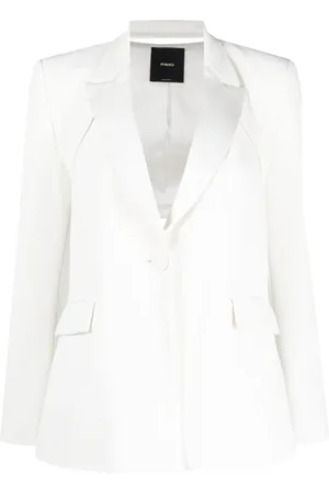 Pinko Peak-lapels single-breasted blazer