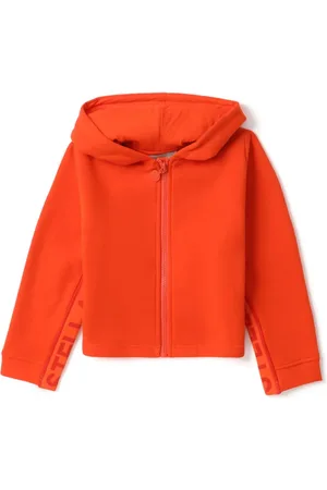 Stella McCartney Logo-tape hooded jacket