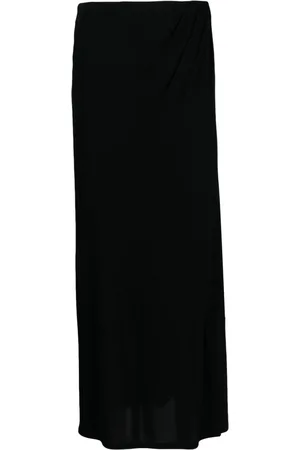 Pinko Satin-finish full skirt