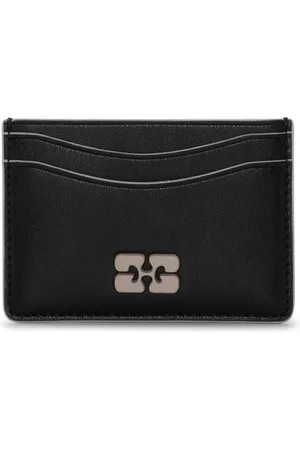 Ganni Bou logo-plaque cardholder