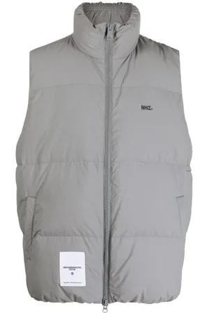 Izzue Logo-patch padded gilet