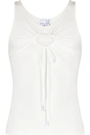 Natasha Zinko Heart scoop-neck tank top