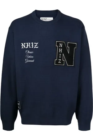 Izzue Patch-detail crew-neck sweatshirt