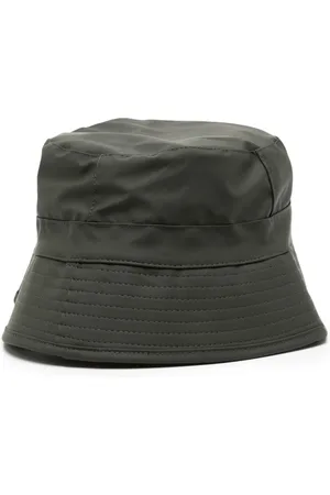 Rains Waterproof logo-appliqu?? bucket hat