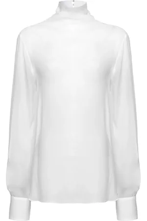 Pinko High-neck long-sleeve shirt