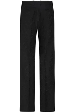 Etro Jacquard straight-leg trousers