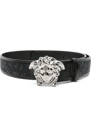VERSACE La Medusa Barocco-jacquard belt