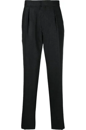 Ermenegildo Zegna Felted tapered-leg trousers
