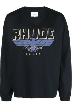 Rhude Logo-print cotton T-shirt
