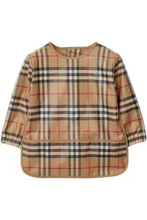 Burberry Vintage Check cotton bib