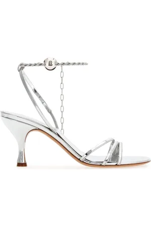Salvatore Ferragamo 70mm patent leather strappy sandals
