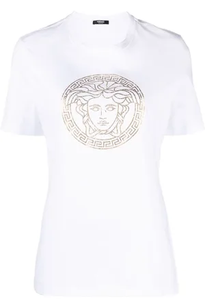 VERSACE Medusa Head-print cotton T-shirt