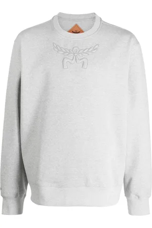 MCM Laurel logo-embroidered sweatshirt