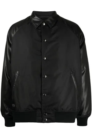 Izzue Panelled bomber jacket