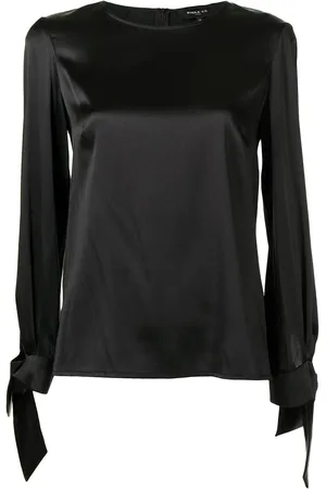 Paule Ka Raso long-sleeve silk top