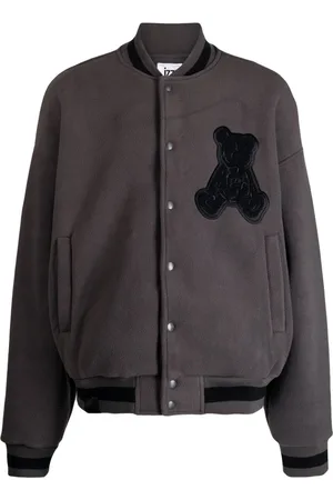 Izzue Two-tone panelled bomber jacket