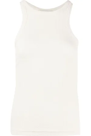GOODIOUS Sleeveless cloqu?? tank top