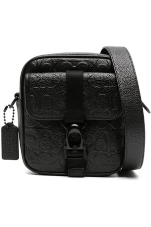 Coach] Crossbody Bag Signature Charcoal Black Men's c9867 | eBay