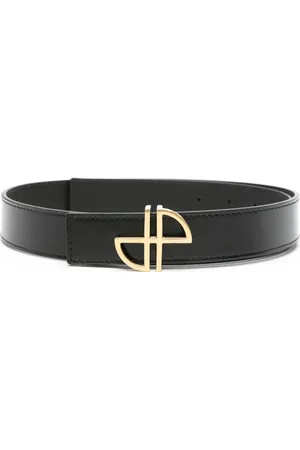 Patou JP leather belt