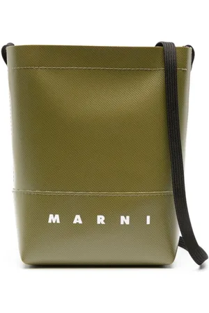 Marni Museu logo-print mini bag