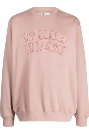 Izzue X Neighborhood logo-embroidered cotton-blend sweatshirt