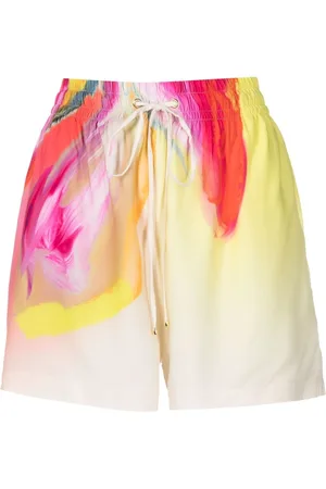 Lenny Niemeyer Floral-print short shorts