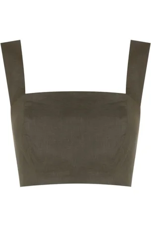 Lenny Niemeyer Square-neck cropped top