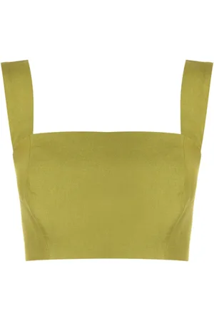 Lenny Niemeyer Square-neck cropped top