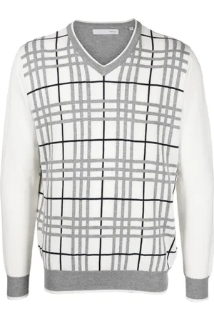 PRIVATE STOCK The Ivan checked jumper
