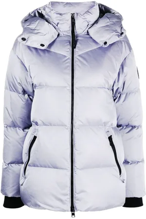 Woolrich Logo-patch hooded padded jacket