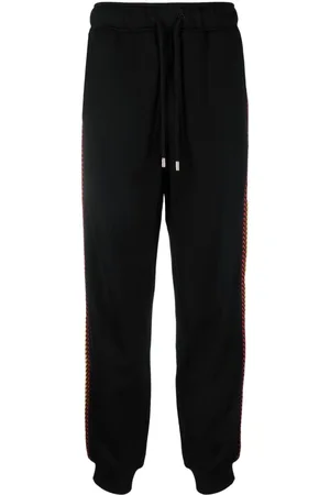 Lanvin Enfant Curb Braid-stripe Track Pants - Farfetch