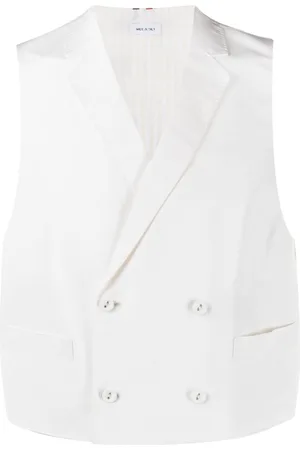Thom Browne Double-breasted silk waistcoat