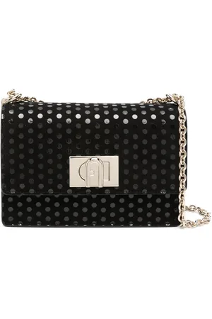 Furla Polka dot-print leather crossbody bag