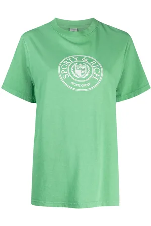Sporty & Rich Logo-print cotton T-shirt