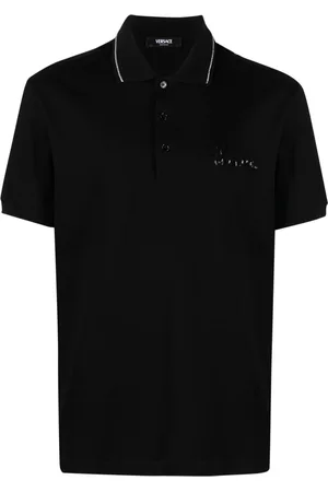 VERSACE Nautical cotton polo shirt