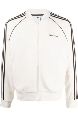 Stay stylish with this Adidas Originals Pale Green Trefoil Hooded Track  Jacket