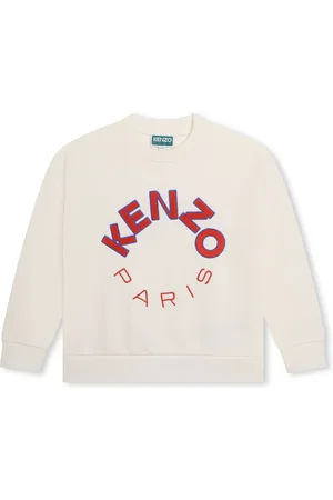 Kenzo Logo-embroidered cotton sweatshirt