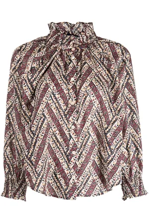 VERONICA BEARD Calisto floral-print blouse