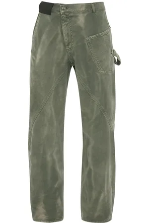 Stain Shade bleached-effect straight-leg Jeans - Farfetch